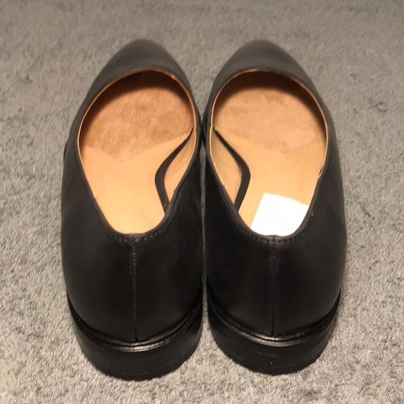 Naturalizer Bengol Black Leather Flats - Picture 6 of 7